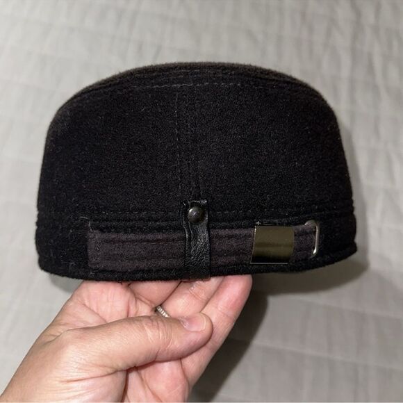 Best Classic Men’s Black Felt Paper Boy Hat - Picture 6 of 11